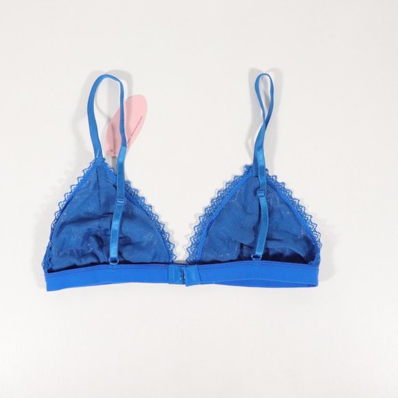 NWT Anemone Unlined Bralette in Bright Blue - Picture 6 of 10